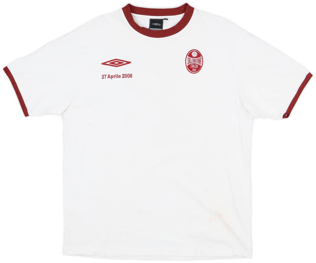 2008-09 Salernitana Umbro Cotton Tee - 6/10 - (XL)