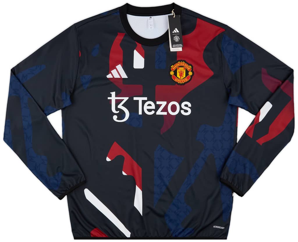 2024-25 Manchester United adidas Pre-Match Top