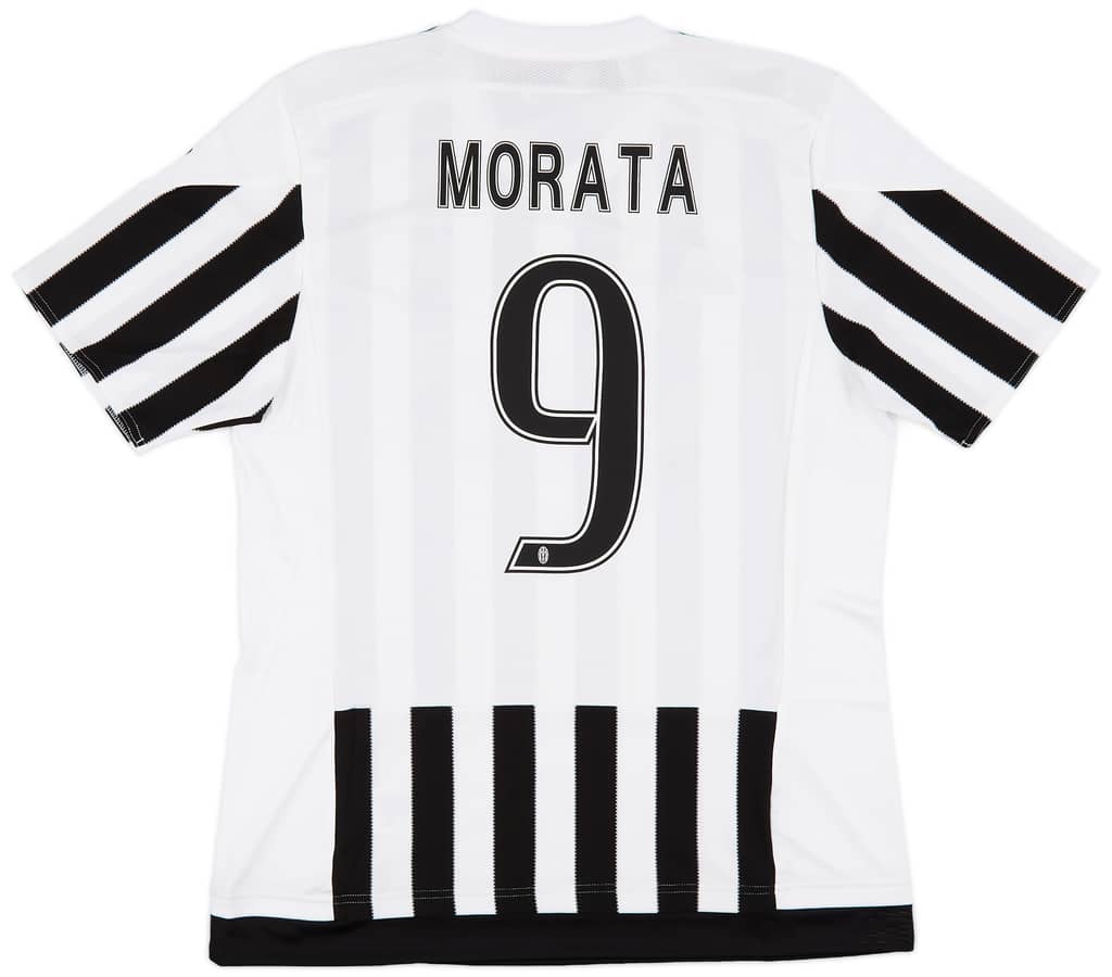2015-16 Juventus Home Shirt Morata #9 (L)