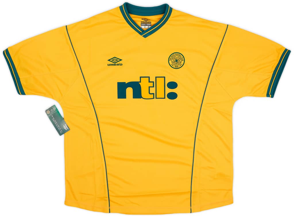 2000-02 Celtic Away Shirt Larsson #7 (XXL)