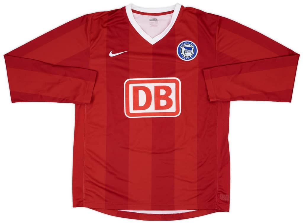 2007-08 Hertha Berlin II Match Issue Away L/S Shirt #4