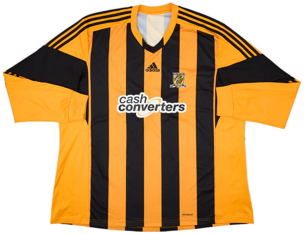 2013-14 Hull City Home L/S Shirt - 8/10 - (3XL)
