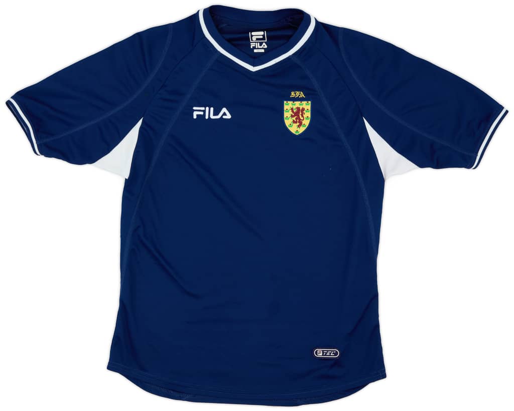2000-02 Scotland Home Shirt - 7/10 - (S)