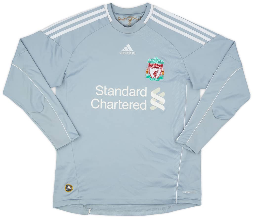 2010-12 Liverpool GK Shirt - 9/10 - (L.Boys)