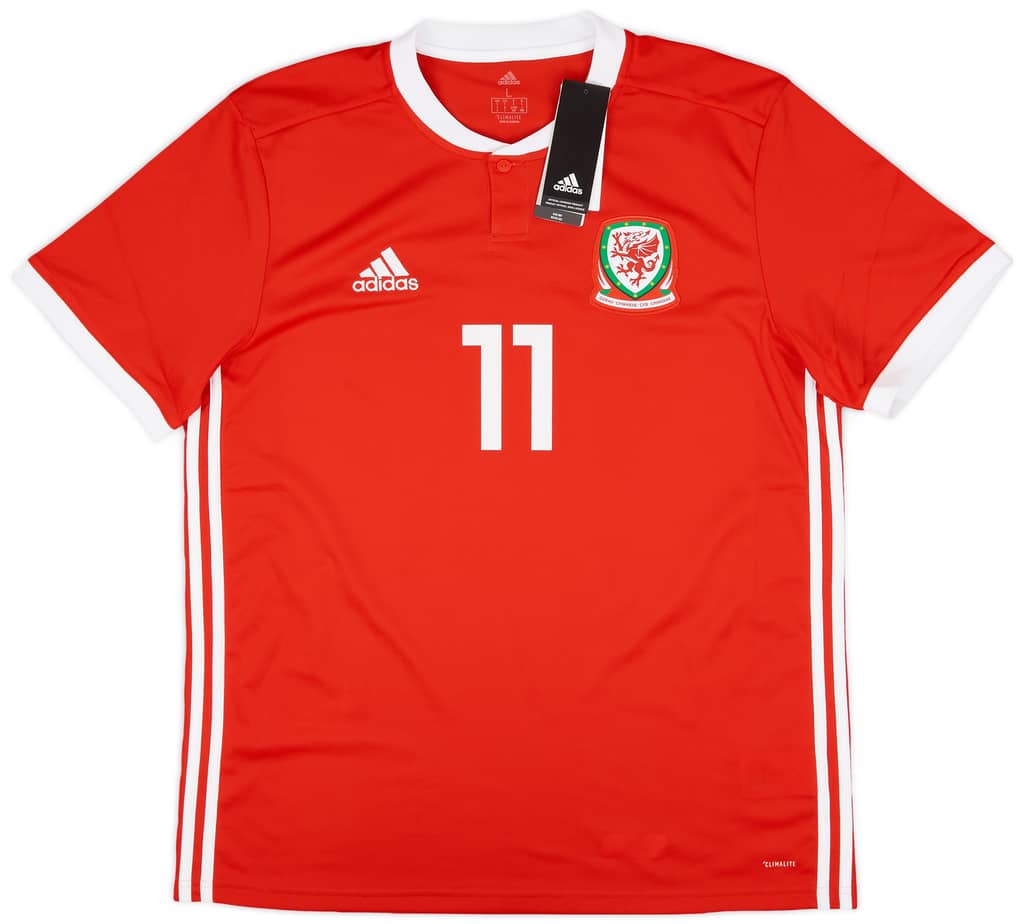2018-19 Wales Home Shirt Bale #11 (L)