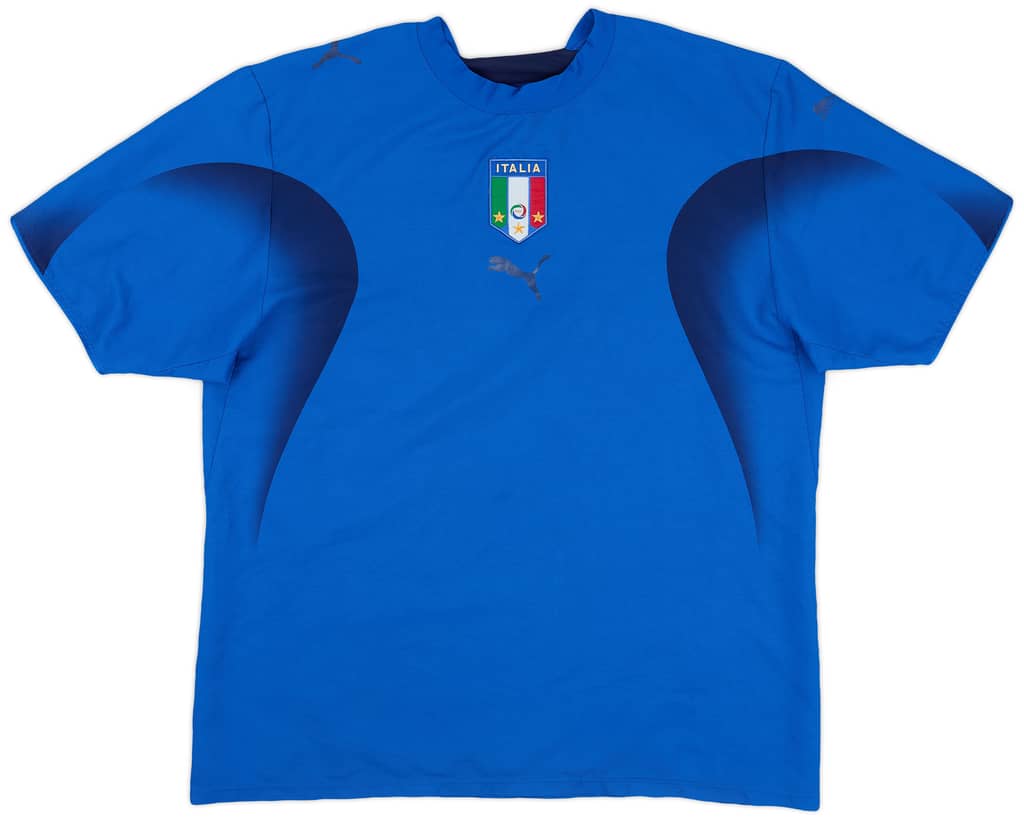 2006 Italy Home Shirt - 4/10 - (L)