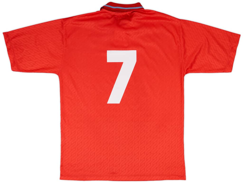 1992-94 SPAL Match Issue Away Shirt #7