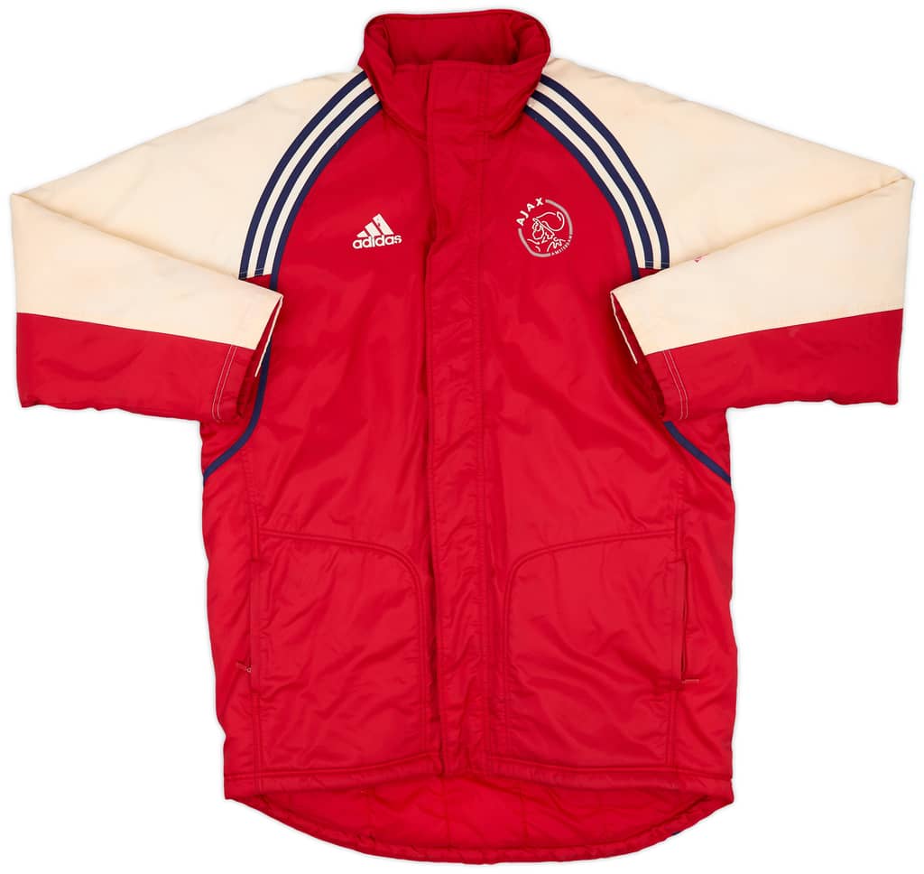 2001-02 Ajax adidas Padded Bench Coat - 6/10 - (L)