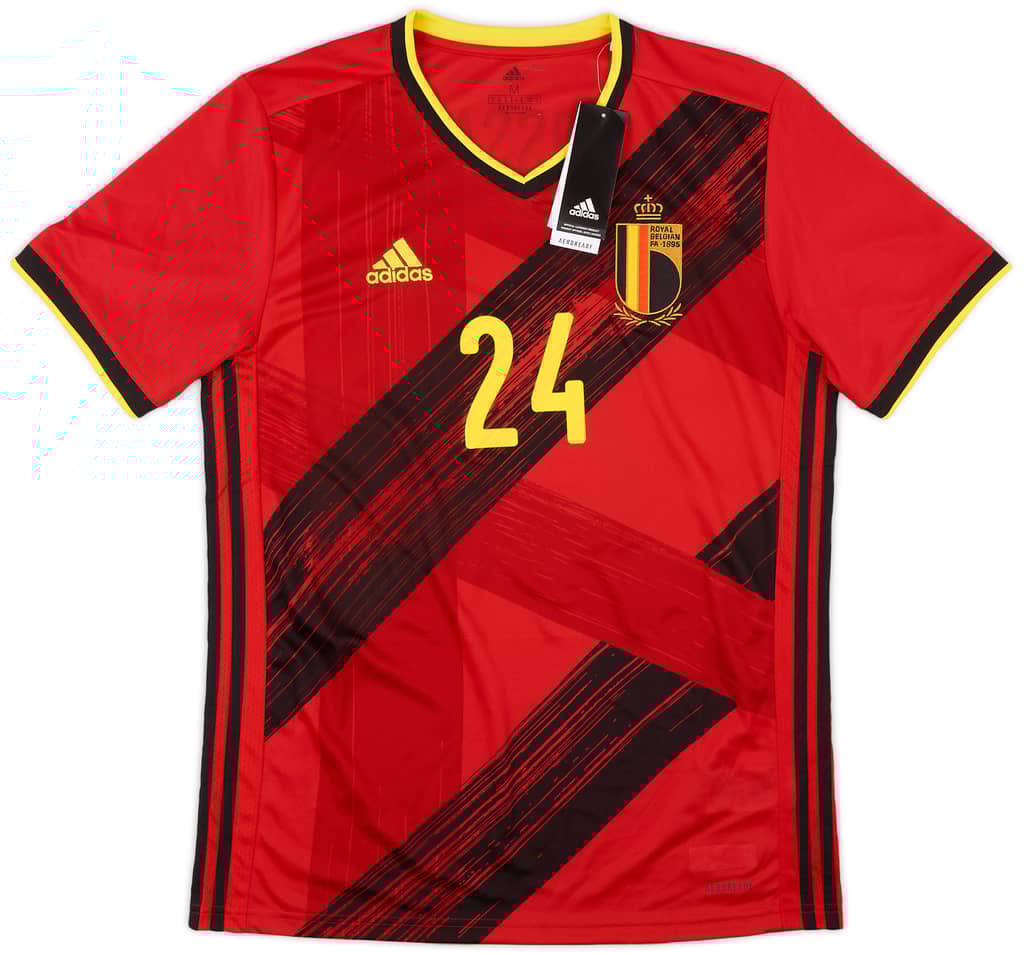 2020-21 Belgium Home Shirt Trossard #24 (M)