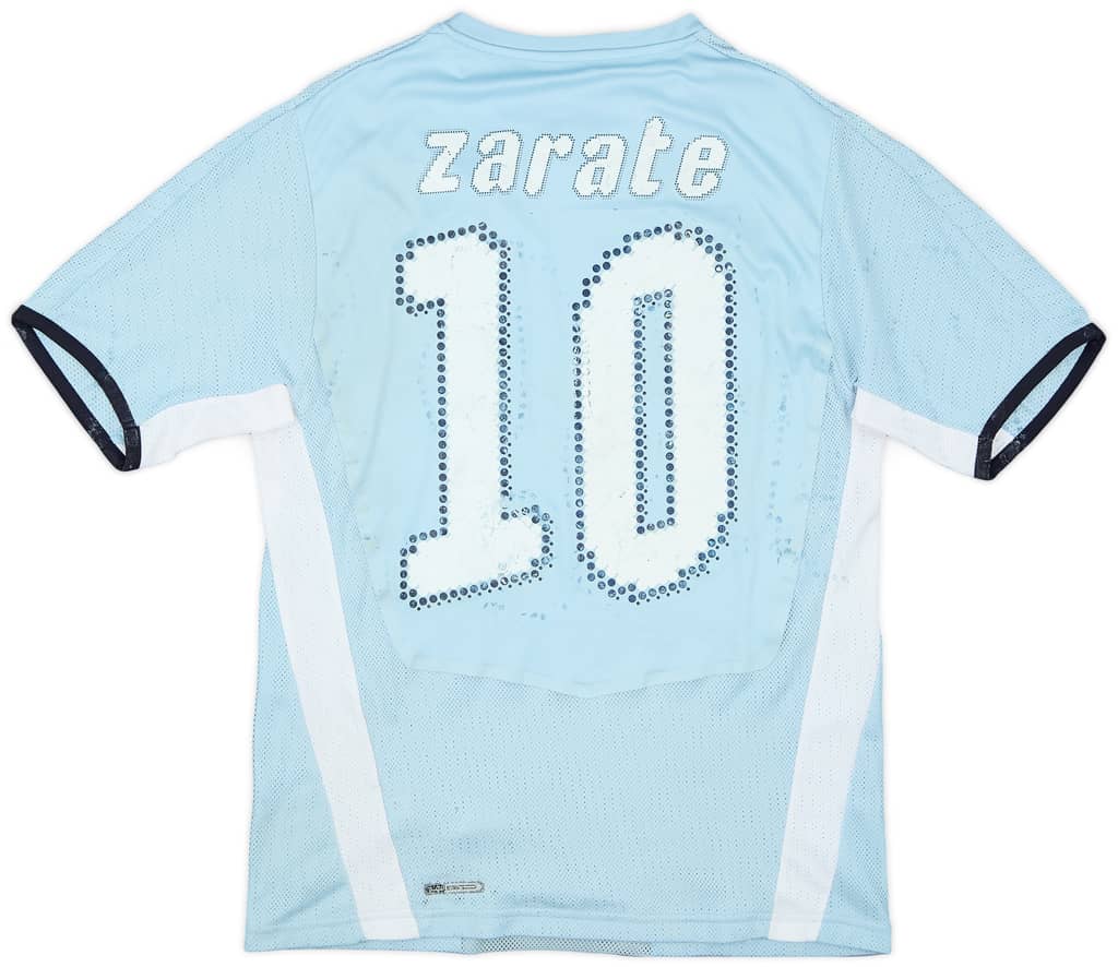 2008-09 Lazio Home Shirt Zarate #10 - 5/10 - (S)