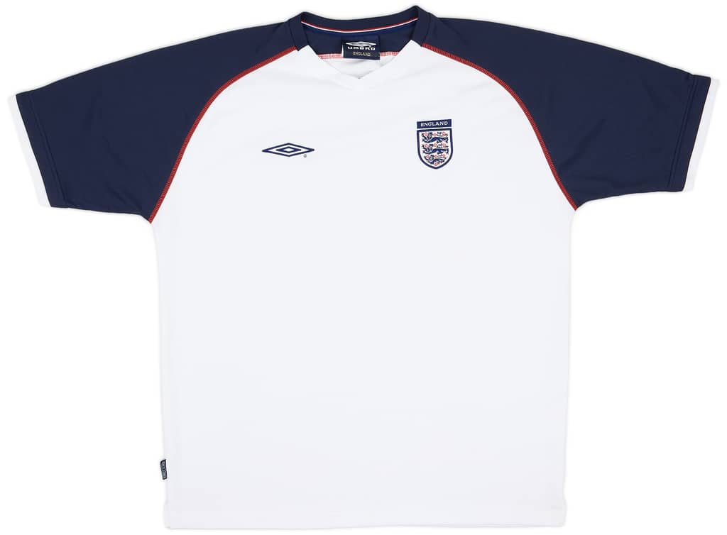 2000-02 England Umbro Training Shirt - 7/10 - (XL)