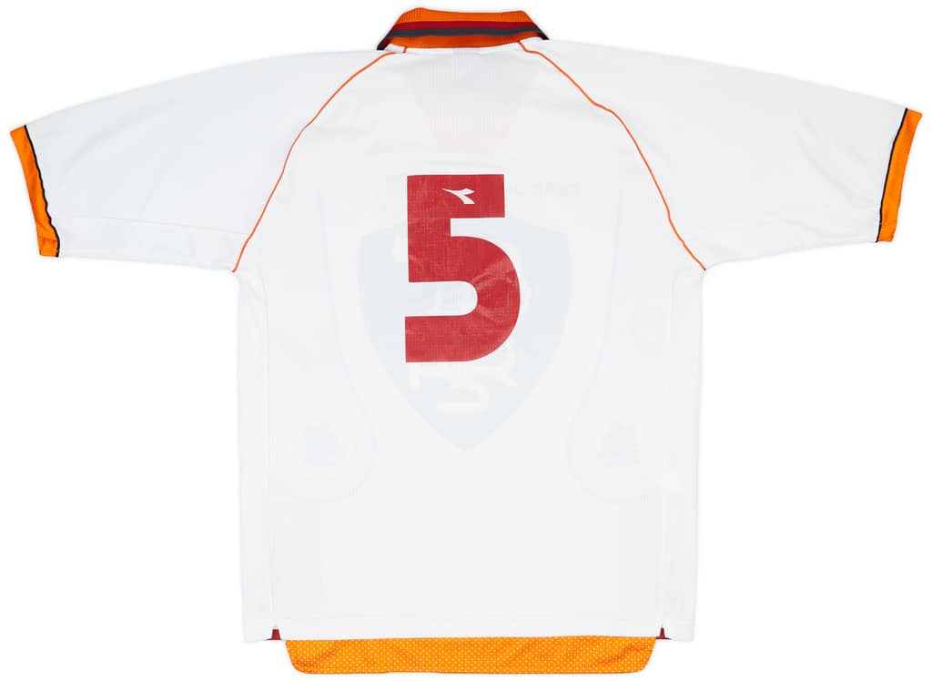 1997-98 Roma Match Issue Away Shirt #5