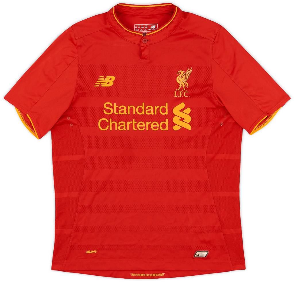 2016-17 Liverpool Home Shirt - 6/10 - (XL.Boys)