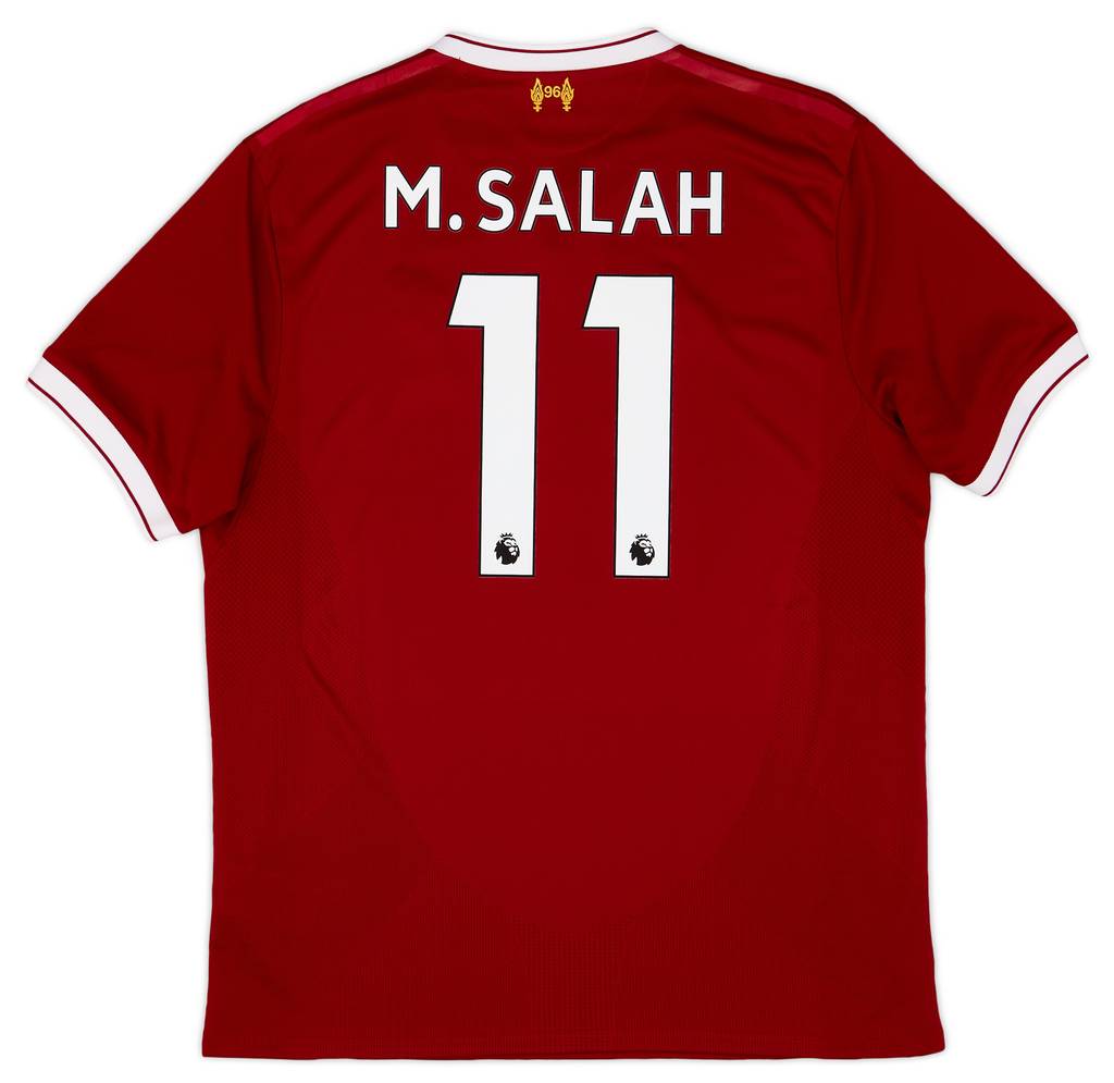 2017-18 Liverpool 125 Years Home Shirt M.Salah #11 - 8/10 - (S)