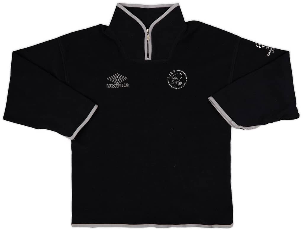 1996-97 Ajax Umbro CL 1/4 Zip Fleece Jacket - 8/10 - (M)