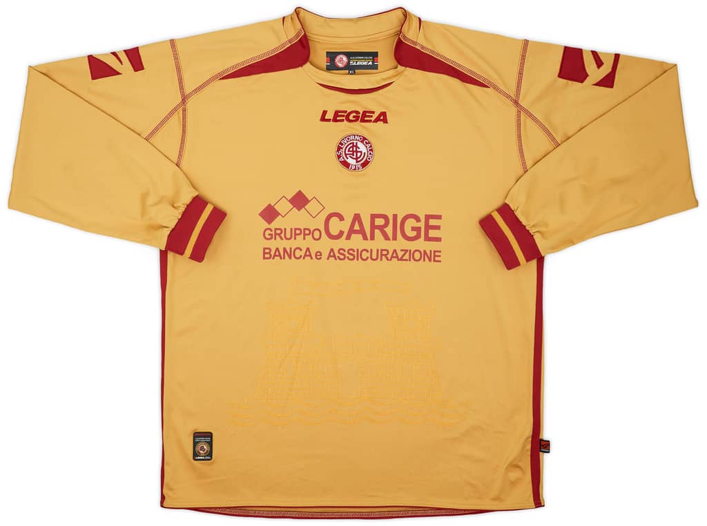 2006-07 Livorno Third L/S Shirt - 8/10 - (XL)