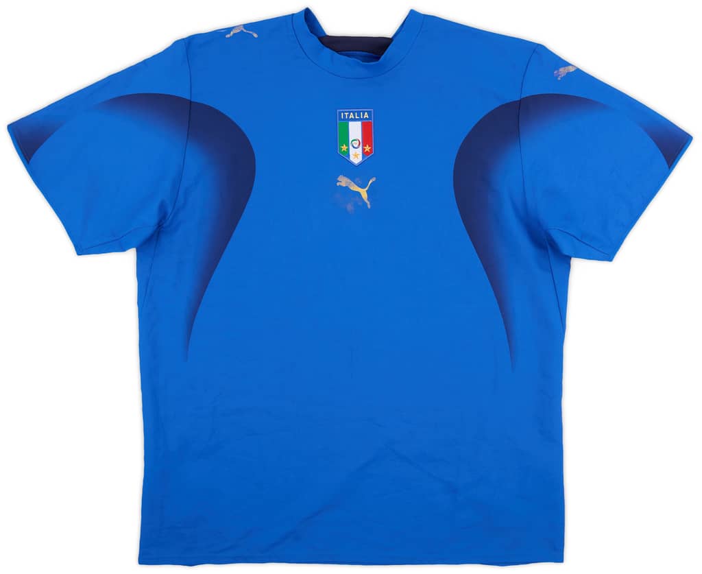 2006 Italy Home Shirt - 5/10 - (XL)