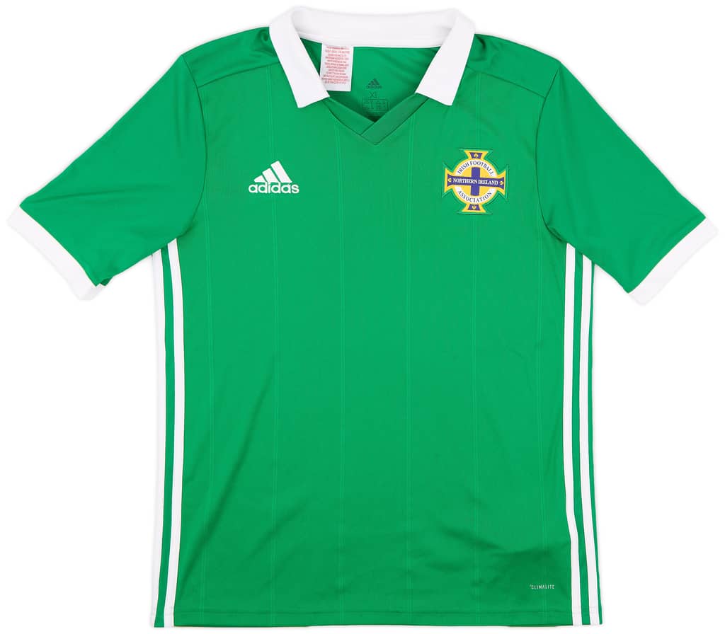 2018-19 Northern Ireland Home Shirt - 9/10 - (XL.Boys)