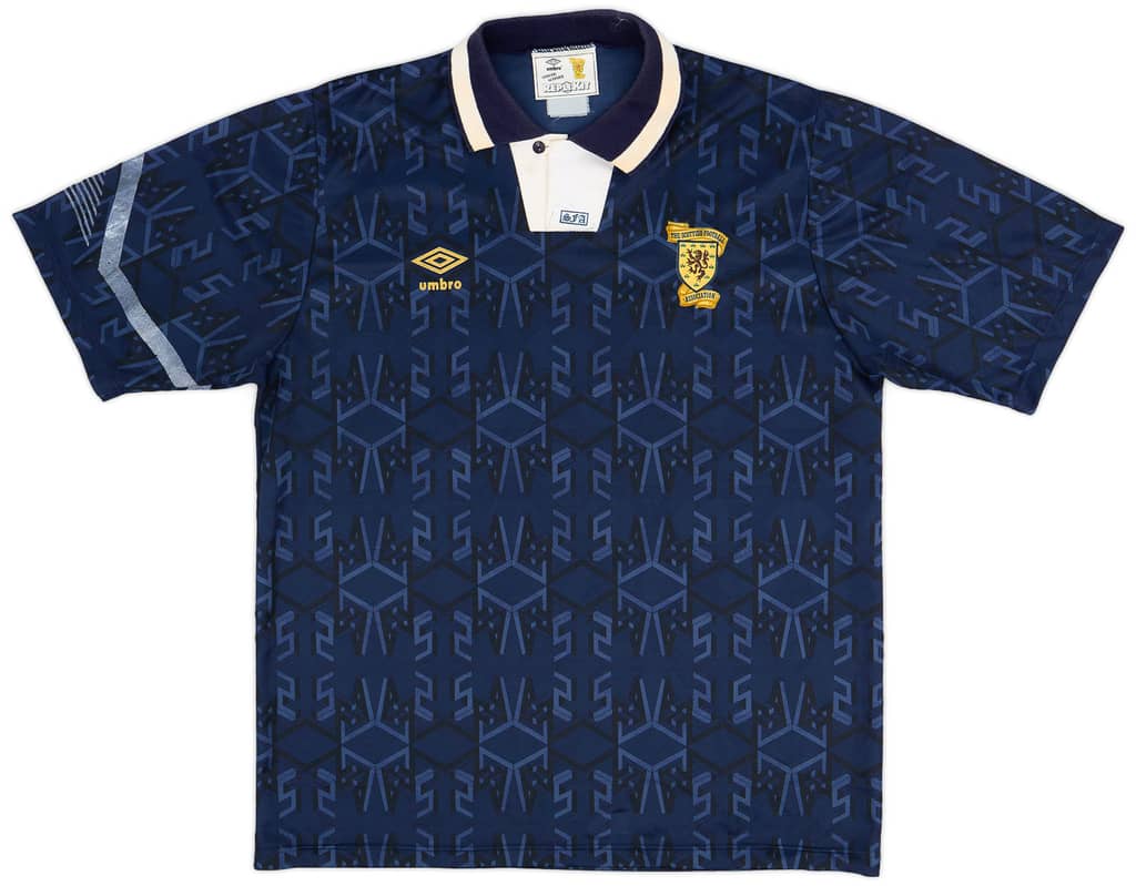 1991-94 Scotland Home Shirt - 7/10 - (L)