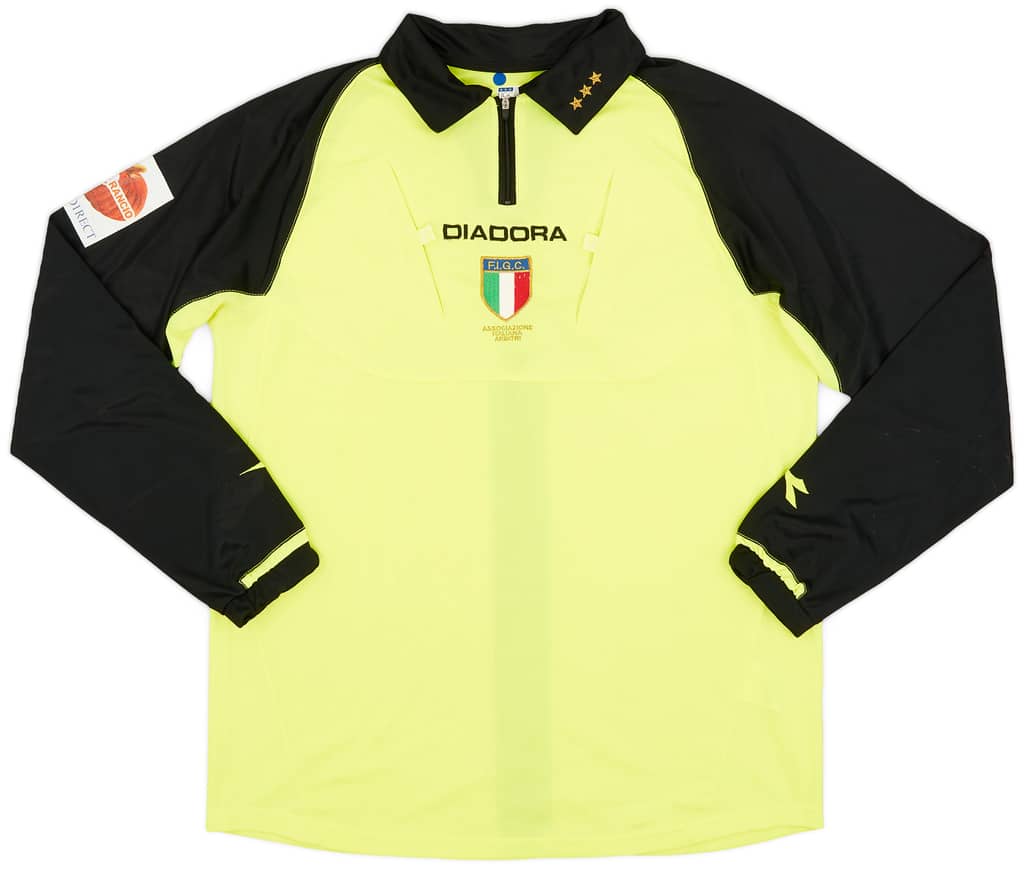 2000s Italy Diadora Referee L/S Shirt - 8/10 - (XL)
