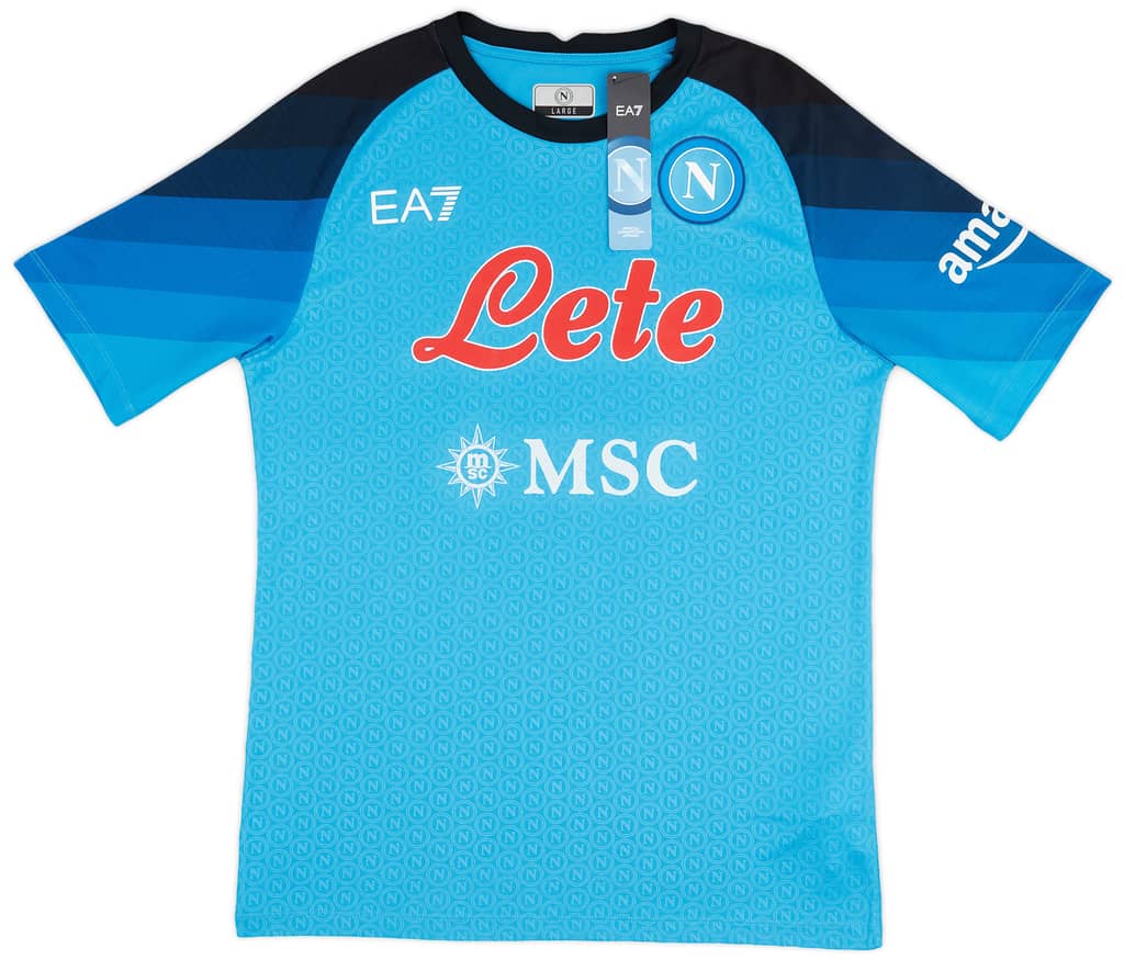 2022-23 Napoli Authentic Home Shirt Minjae #3