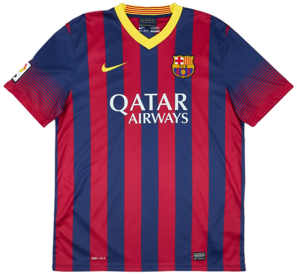 2013-14 Barcelona Home Shirt