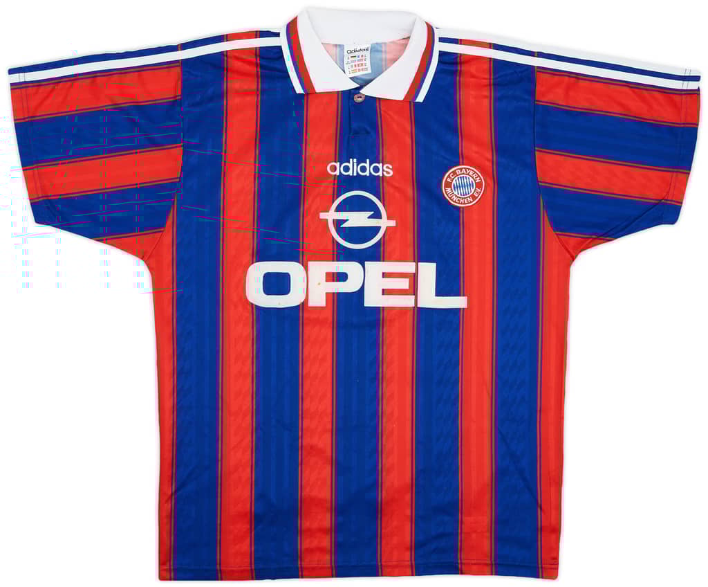 1995-97 Bayern Munich Home Shirt Helmer #5 - 6/10 - (M)
