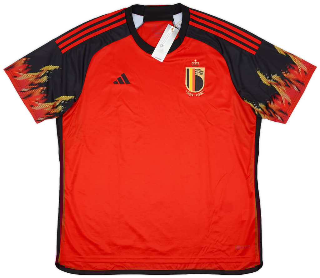 2022-23 Belgium Home Shirt (XXL)