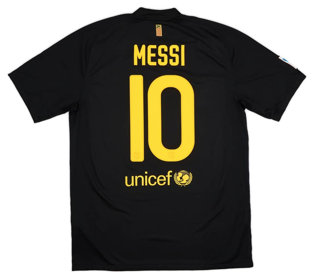 2011-12 Barcelona Away Shirt Messi #10 - 6/10 - (S)