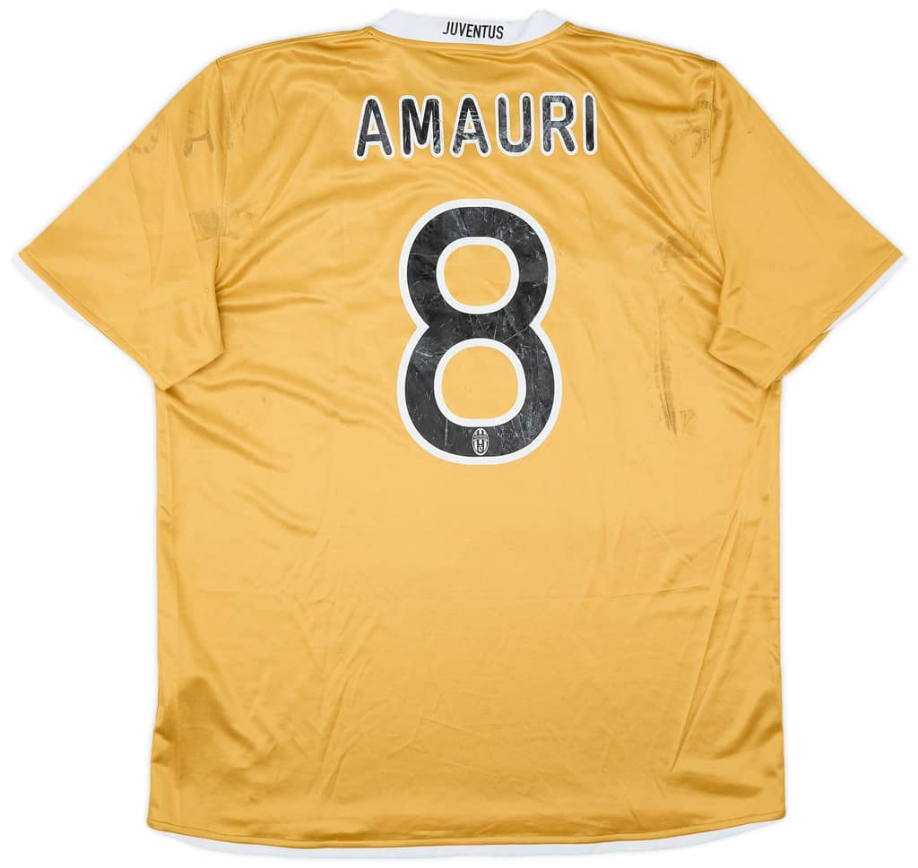 2008-09 Juventus Away Shirt Amauri #8 - 4/10 - (XL)