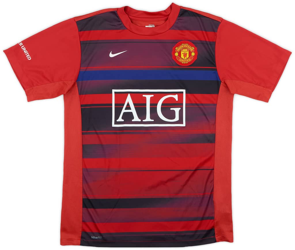 2009-10 Manchester United NIke Training Shirt - 7/10 - (M)