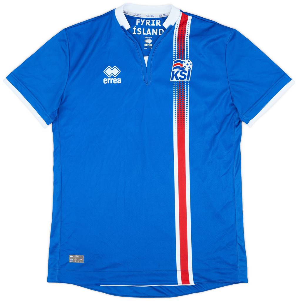 2016-18 Iceland Home Shirt - 9/10 - (S)