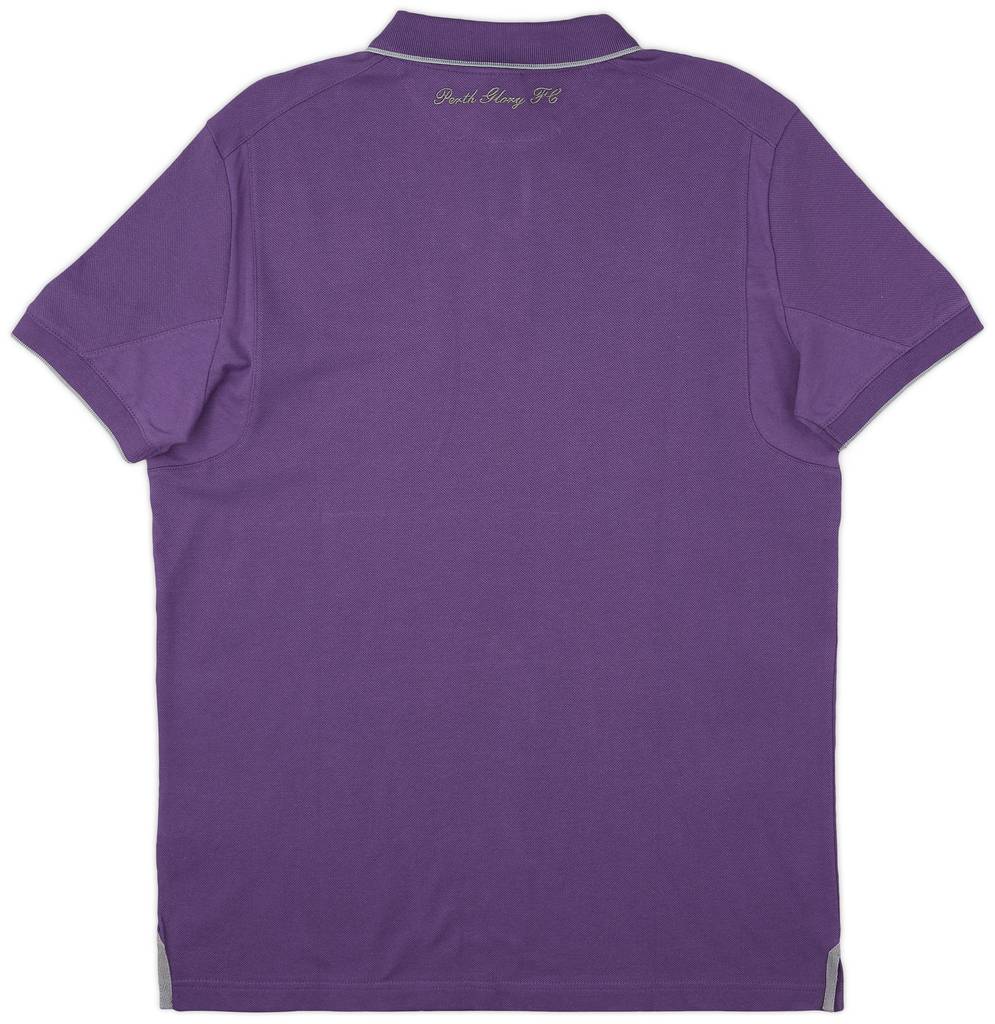 2016-17 Perth Glory Macron Polo T-Shirt