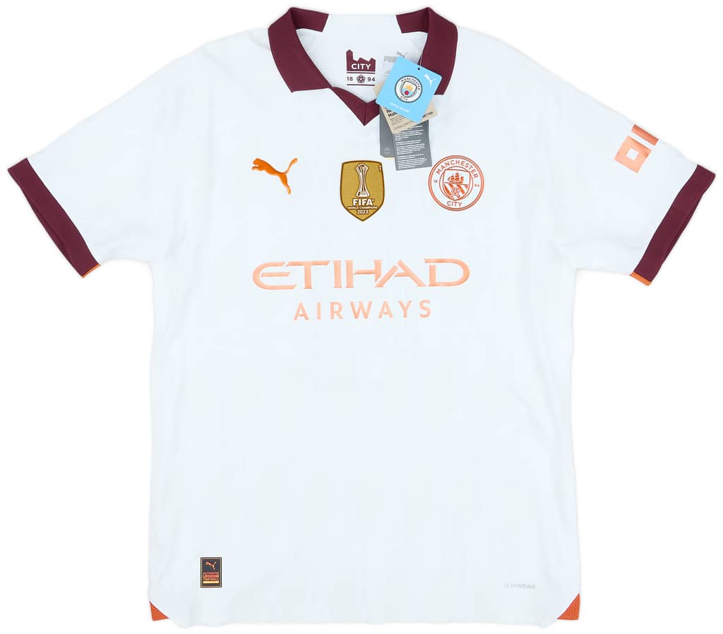 2023-24 Manchester City Player Issue Away European Shirt De Bruyne #17