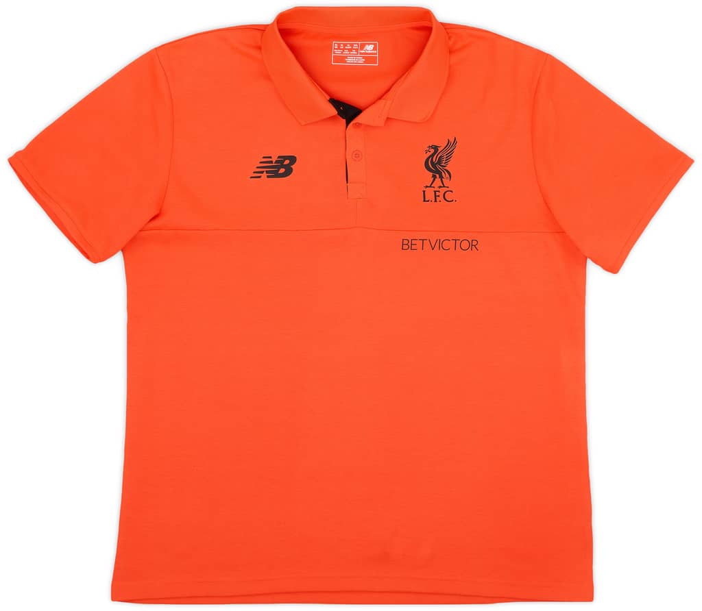 2016-17 Liverpool New Balance Polo Shirt - 8/10 - (XL)