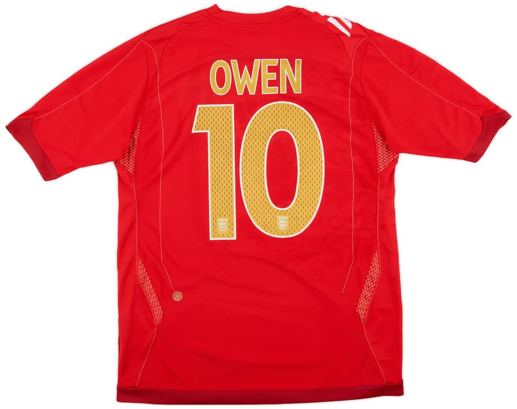 2006-08 England Away Shirt Owen #10 - 9/10 - (M)