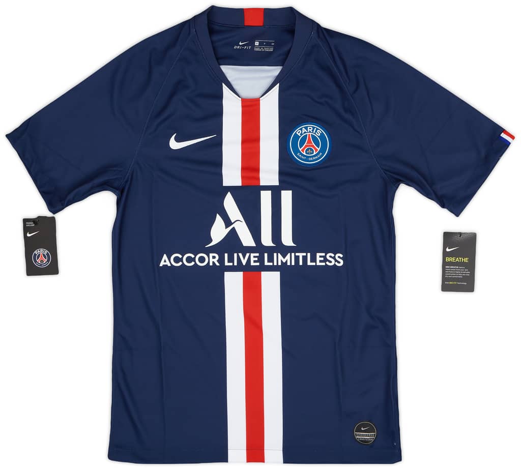 2019-20 Paris Saint-Germain Home Shirt Mbappe #7 (S)