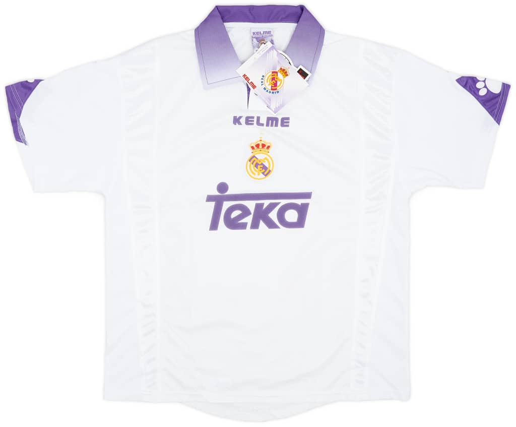 1997-98 Real Madrid Home Shirt (L)