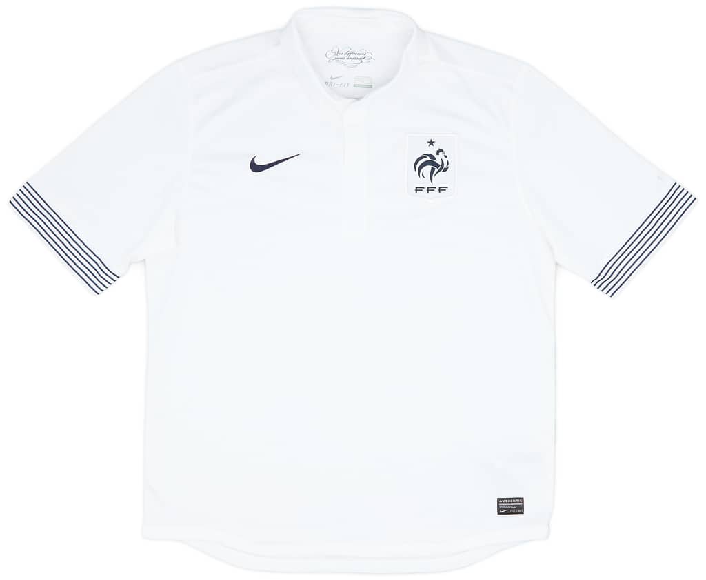 2012-13 France Away Shirt - 9/10 - (XL)