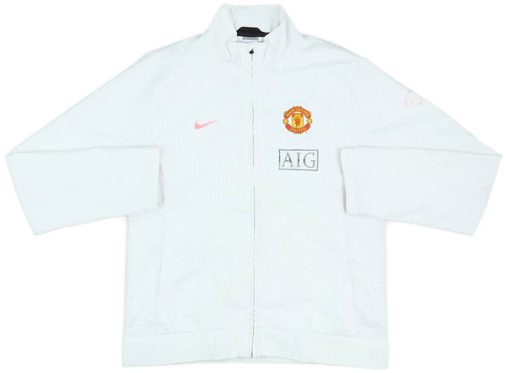 2009-10 Manchester United Nike Track Jacket - 4/10 - (M)