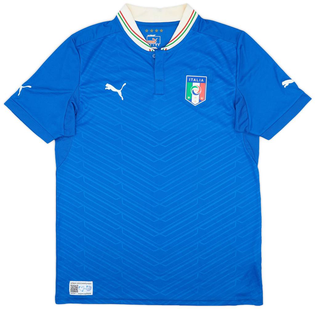 2012-13 Italy Home Shirt - 8/10 - (L)