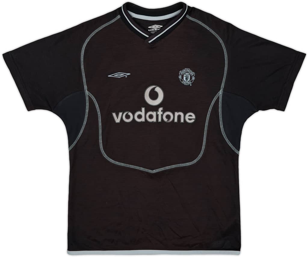 2000-02 Manchester United GK Shirt Barthez #1 - 5/10 - (L.Boys)