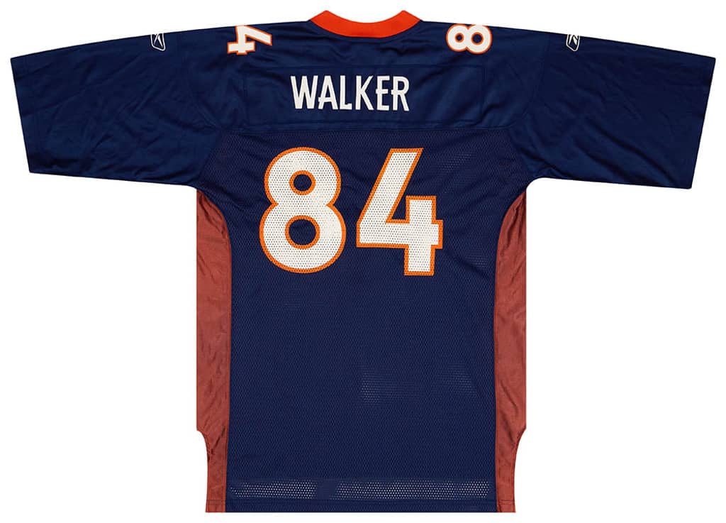 2006 Denver Broncos Walker #84 Reebok On Field Jersey (Home) L