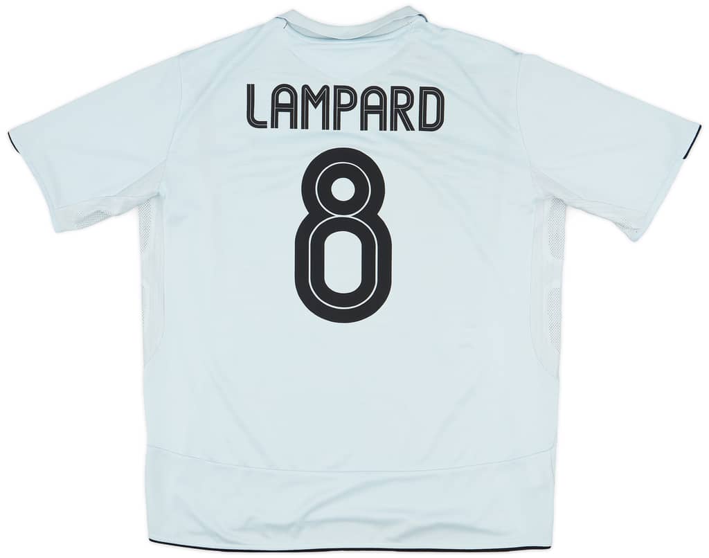 2005-06 Chelsea Away Shirt Lampard #8 - 6/10 - (XL)