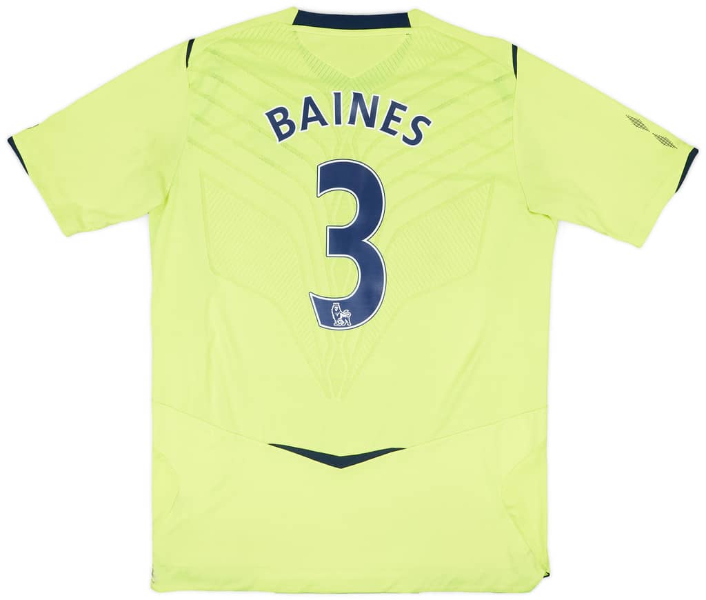 2008-09 Everton Third Shirt Baines #3 - 8/10 - (L)