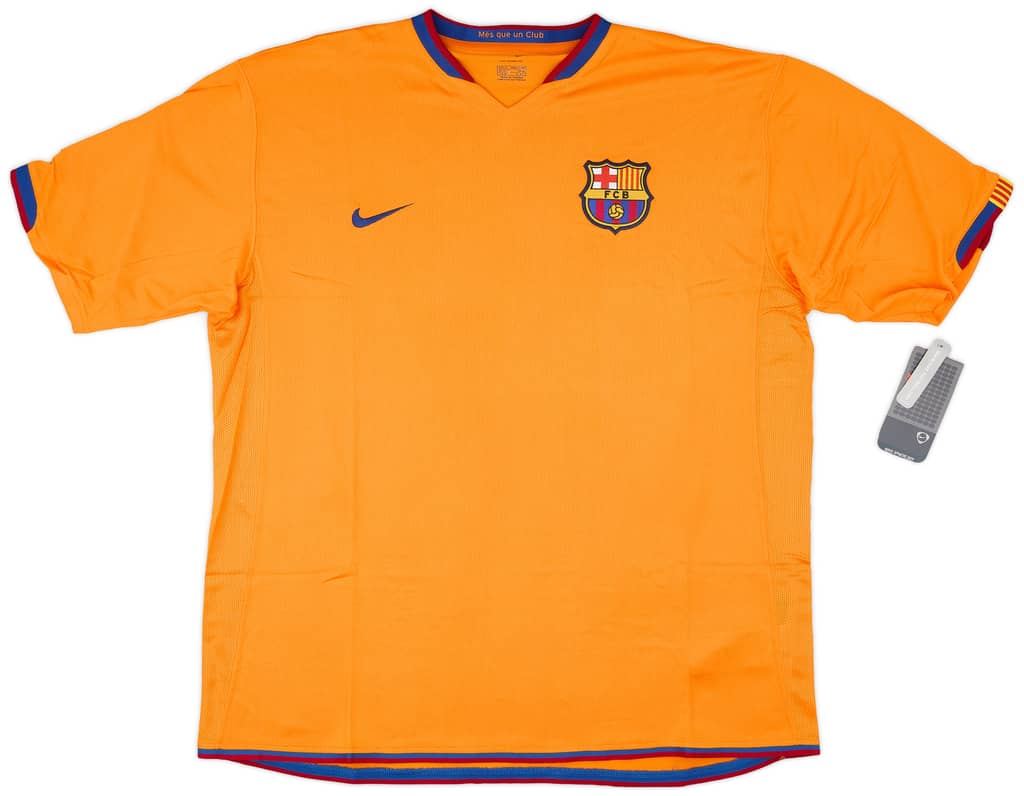 2006-08 Barcelona Away Shirt Messi #19 (XL)