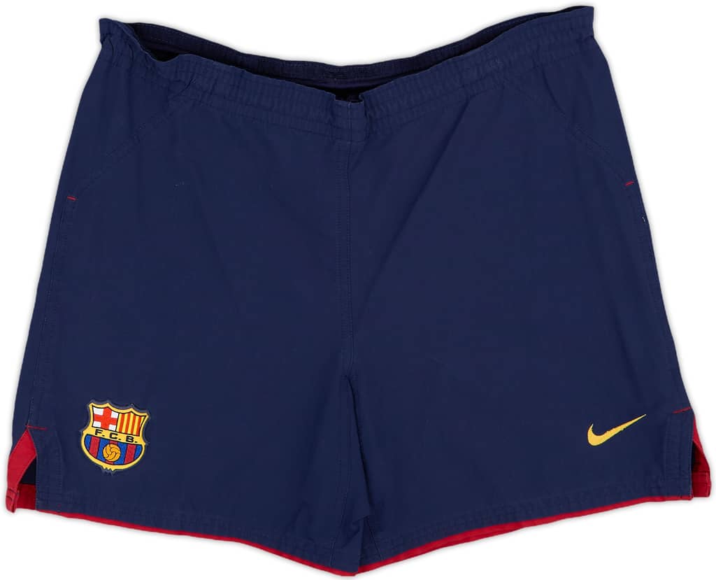 2000-01 Barcelona Home Shorts - 5/10 - (XL.Boys)