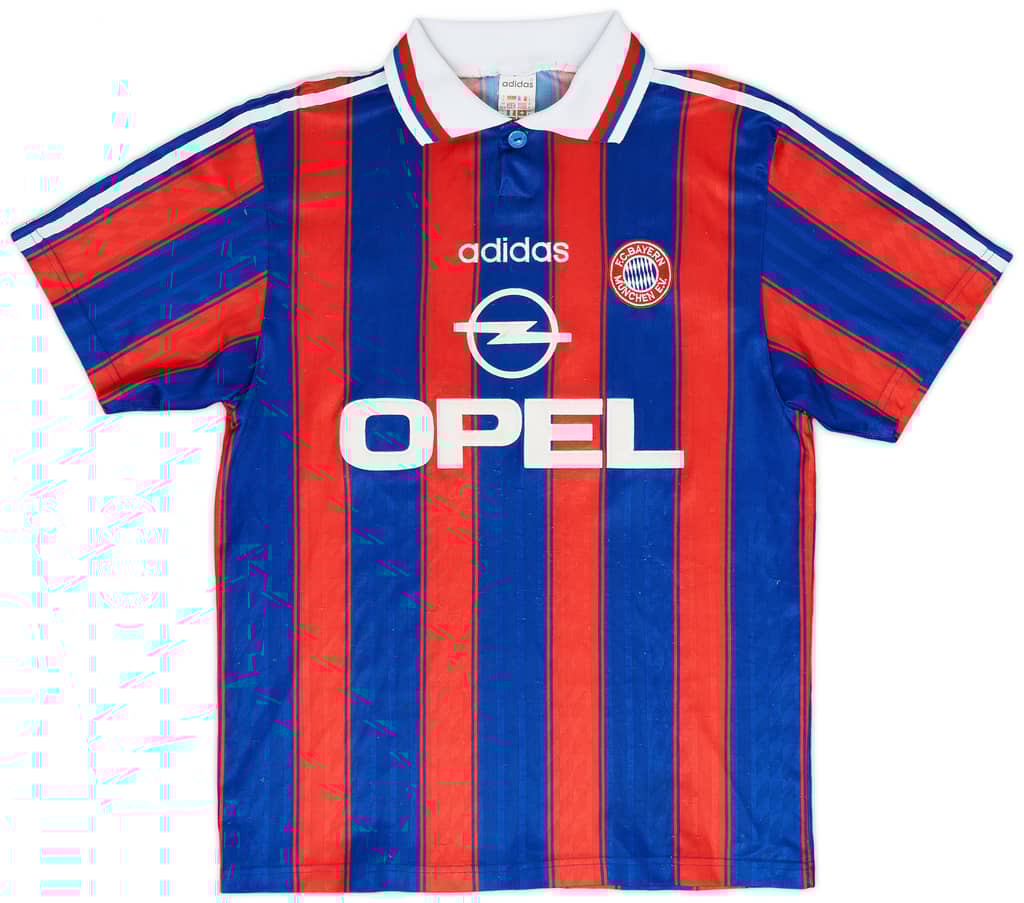 1995-97 Bayern Munich Home Shirt Scholl #7 - 5/10 - (S)