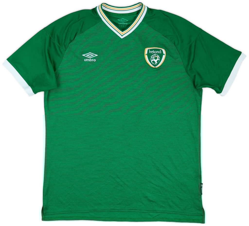 2021-22 Ireland Home Shirt - 8/10 - (XL)