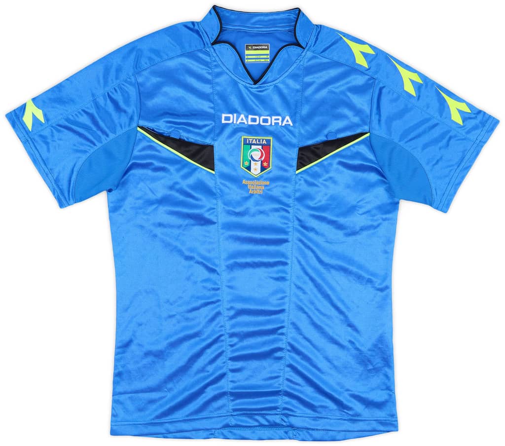 2013-15 Italy Diadora Referee Shirt - 7/10 - (XS)